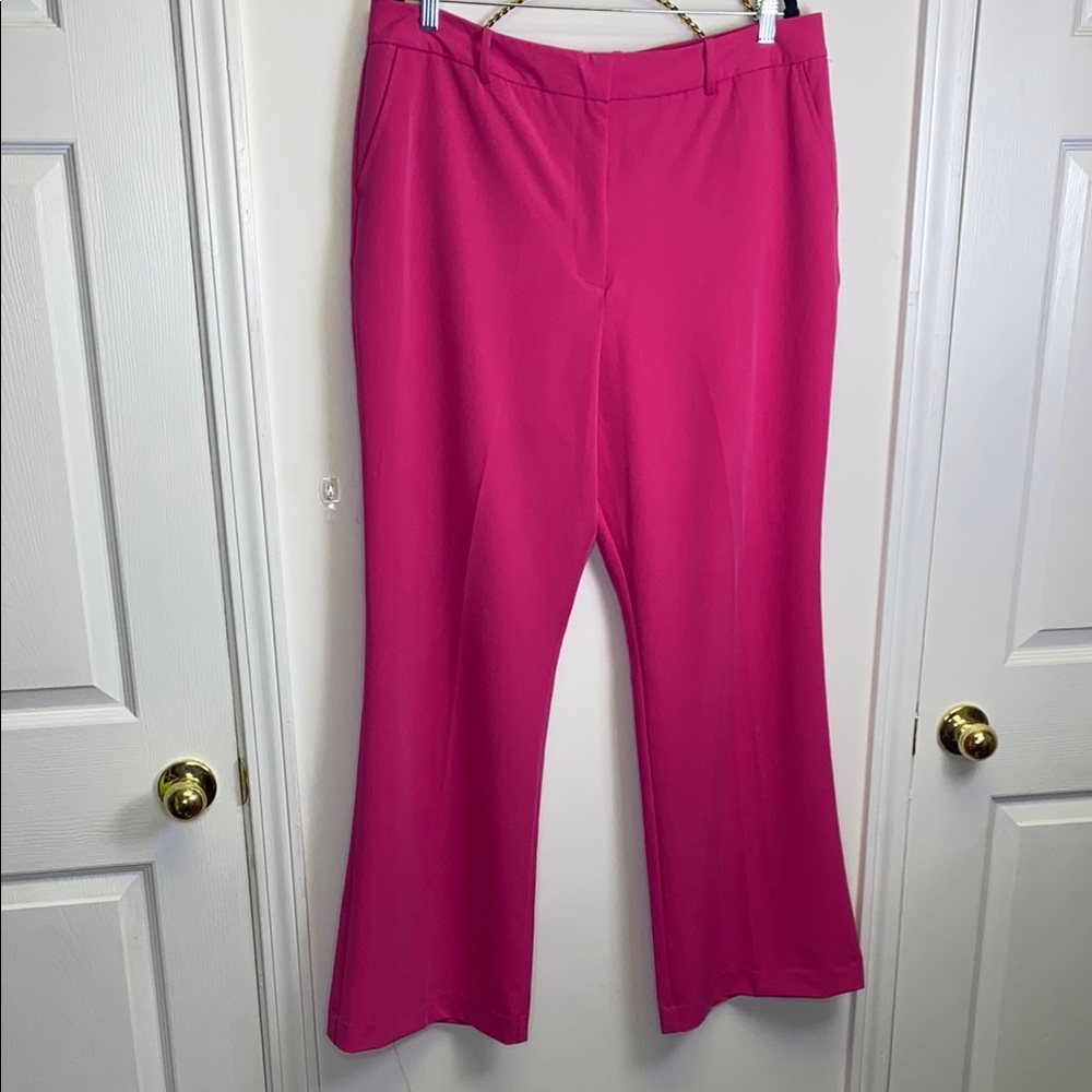 Worthington Pink Boot Cut Flare Pants